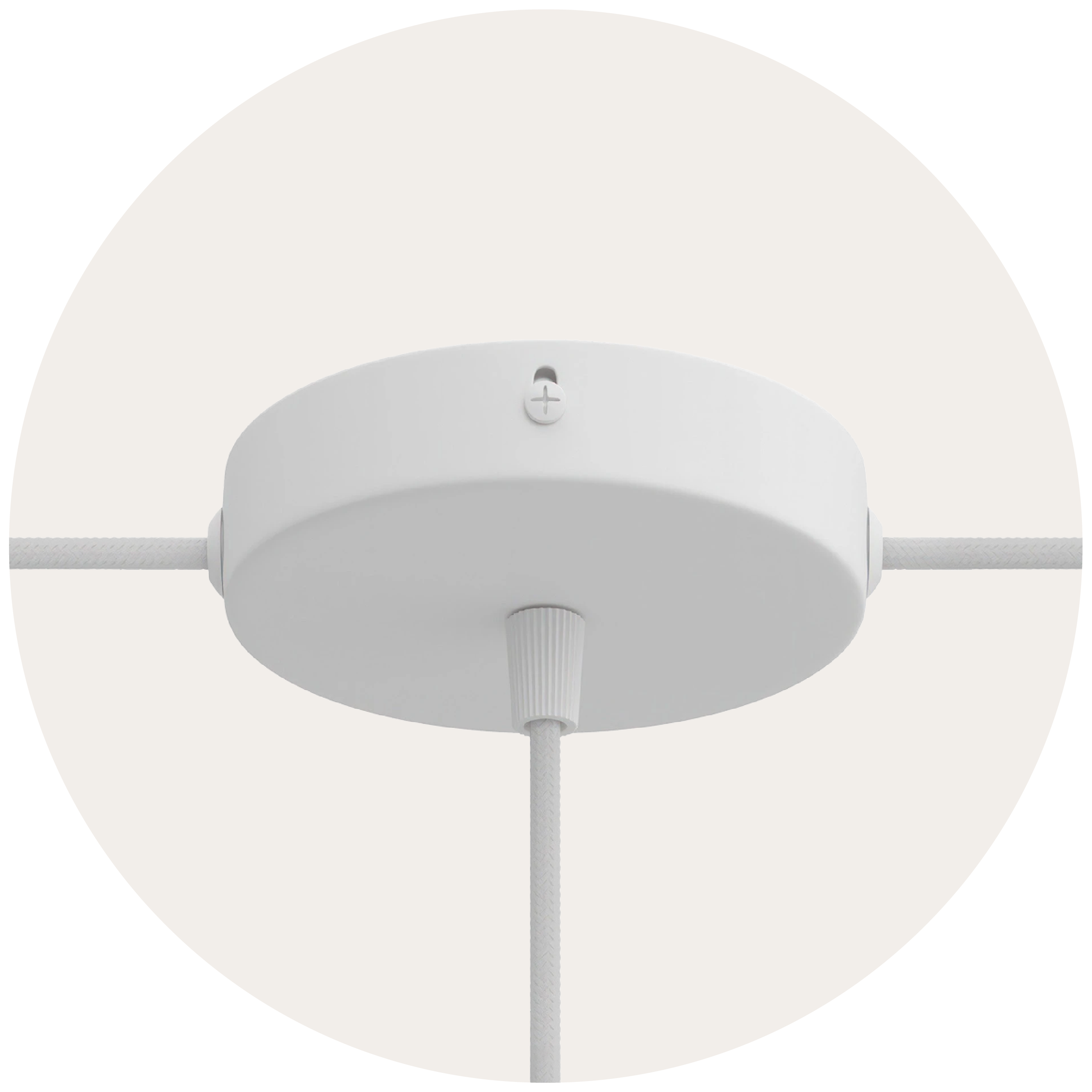 Ceiling canopies with side holes