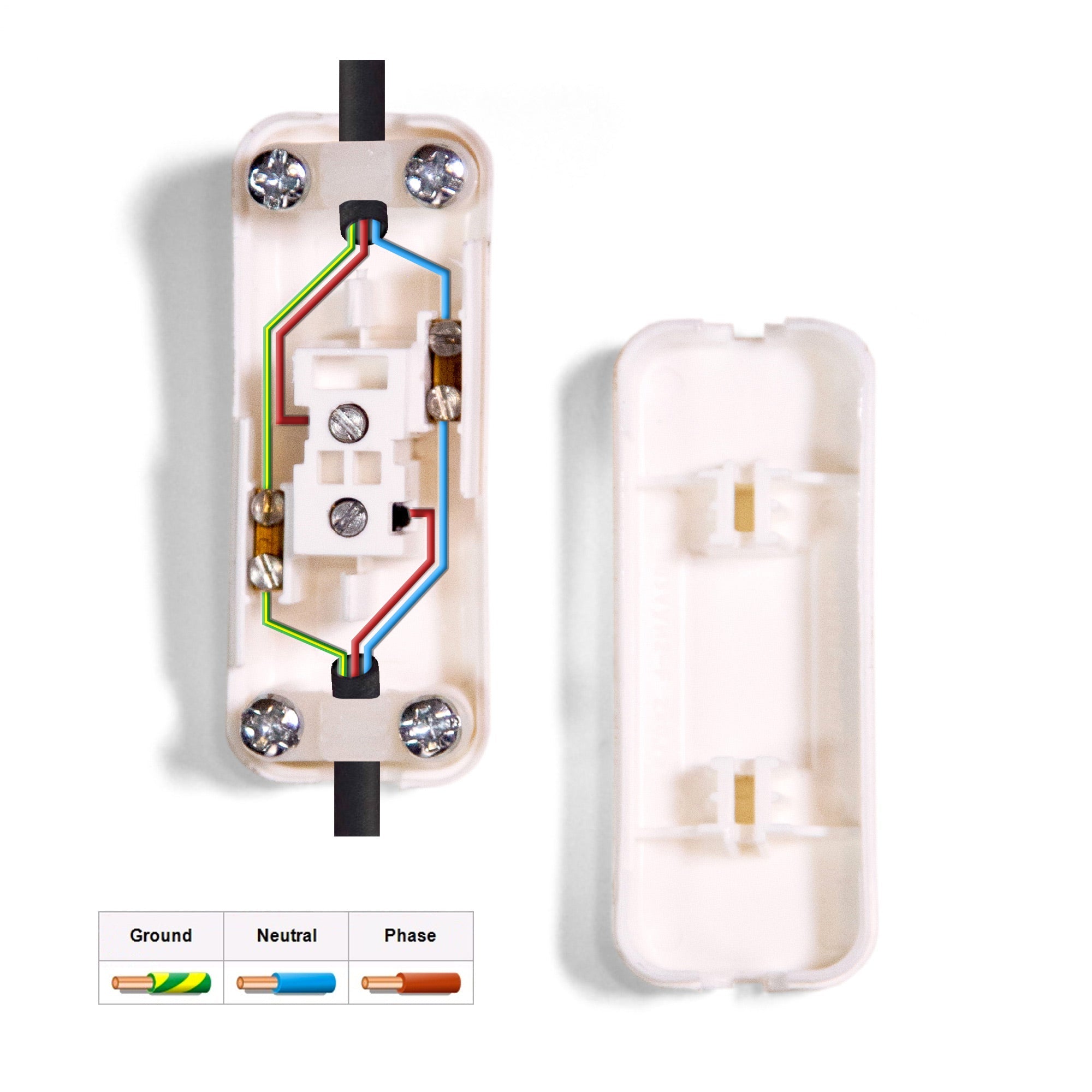 Interruttore Rompifilo Unipolare a bilancere - Bianco