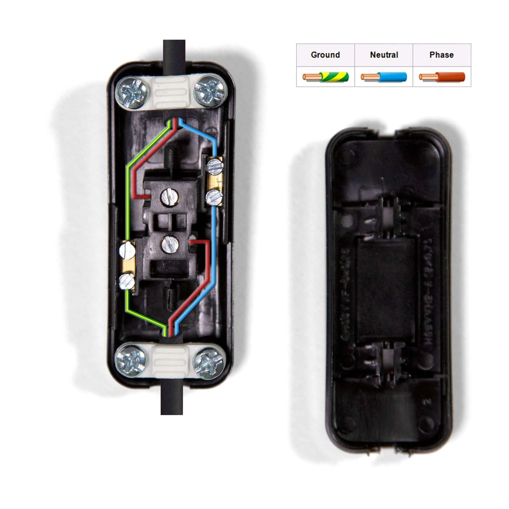 Interruttore Rompifilo Unipolare a bilancere - Nero