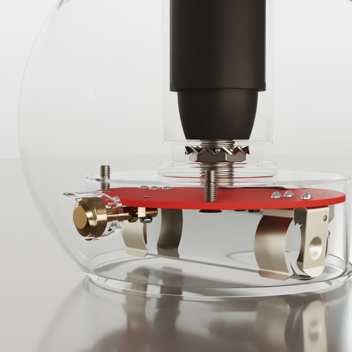 Kit elettronico per lampade a batteria 5V USB-C con portalampada E14 liscio - Nero