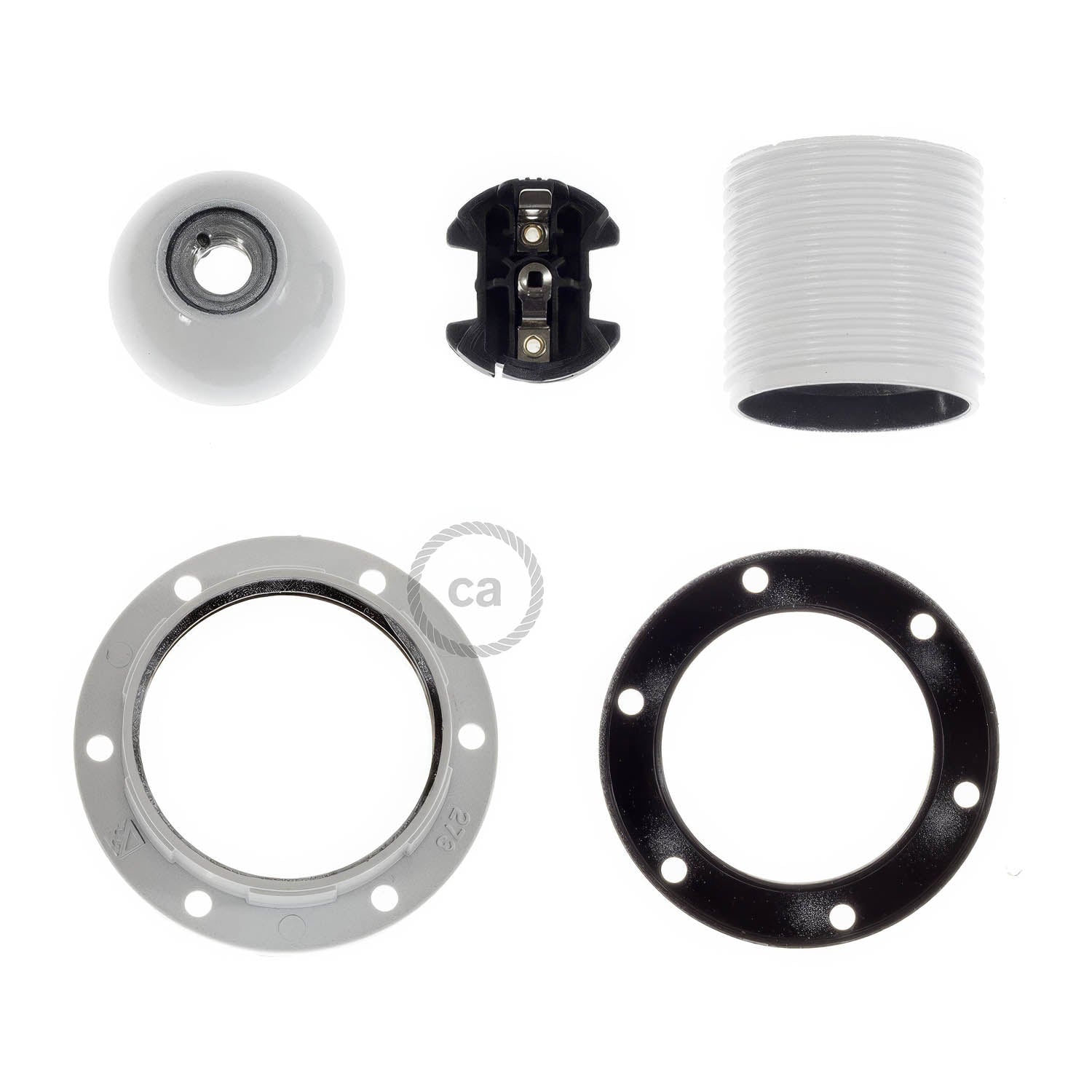 PRESA BIPOLARE AD Incasso In Bakelite Nera 16A 24V Per Barche Gommone - Foto 11