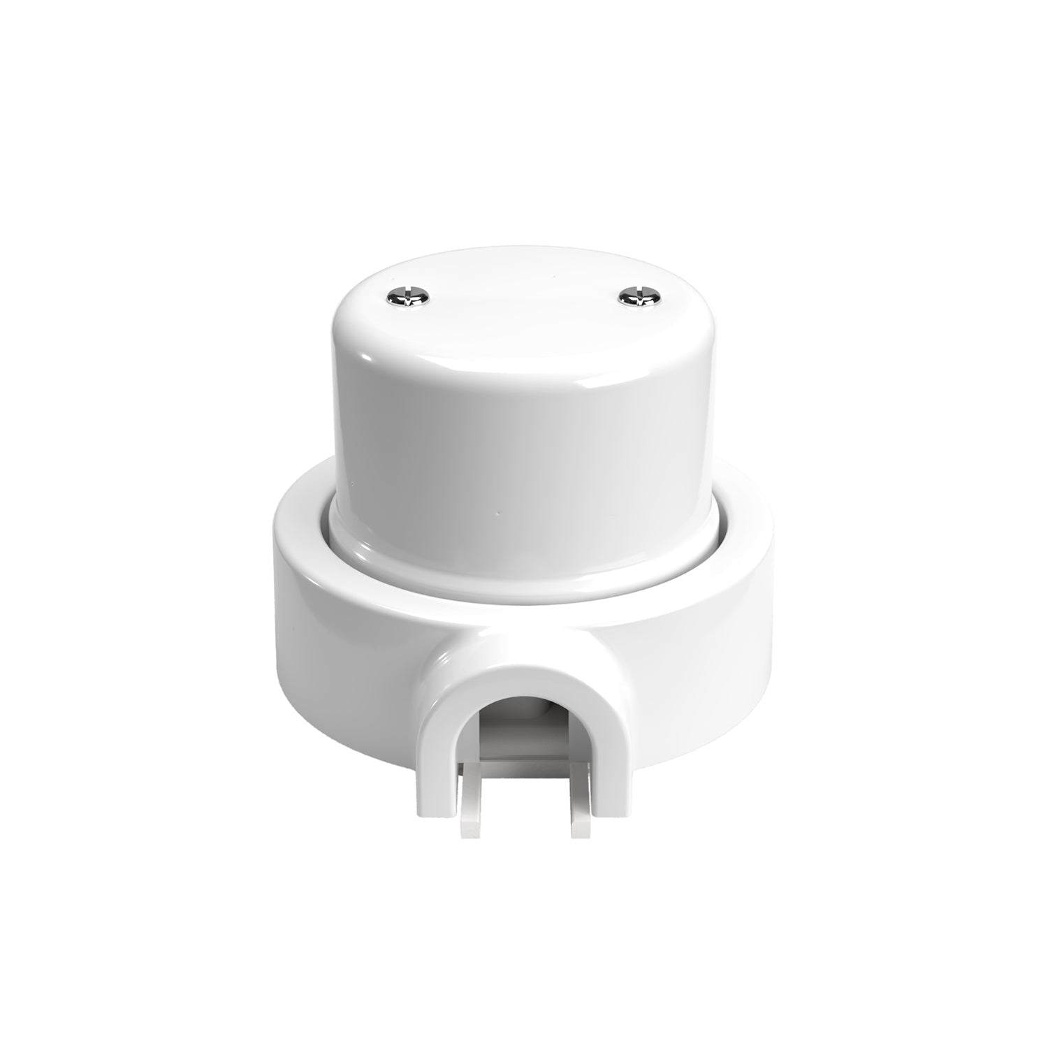 Kit scatola di derivazione e base per Creative-Tubes in porcellana - Bianco 1