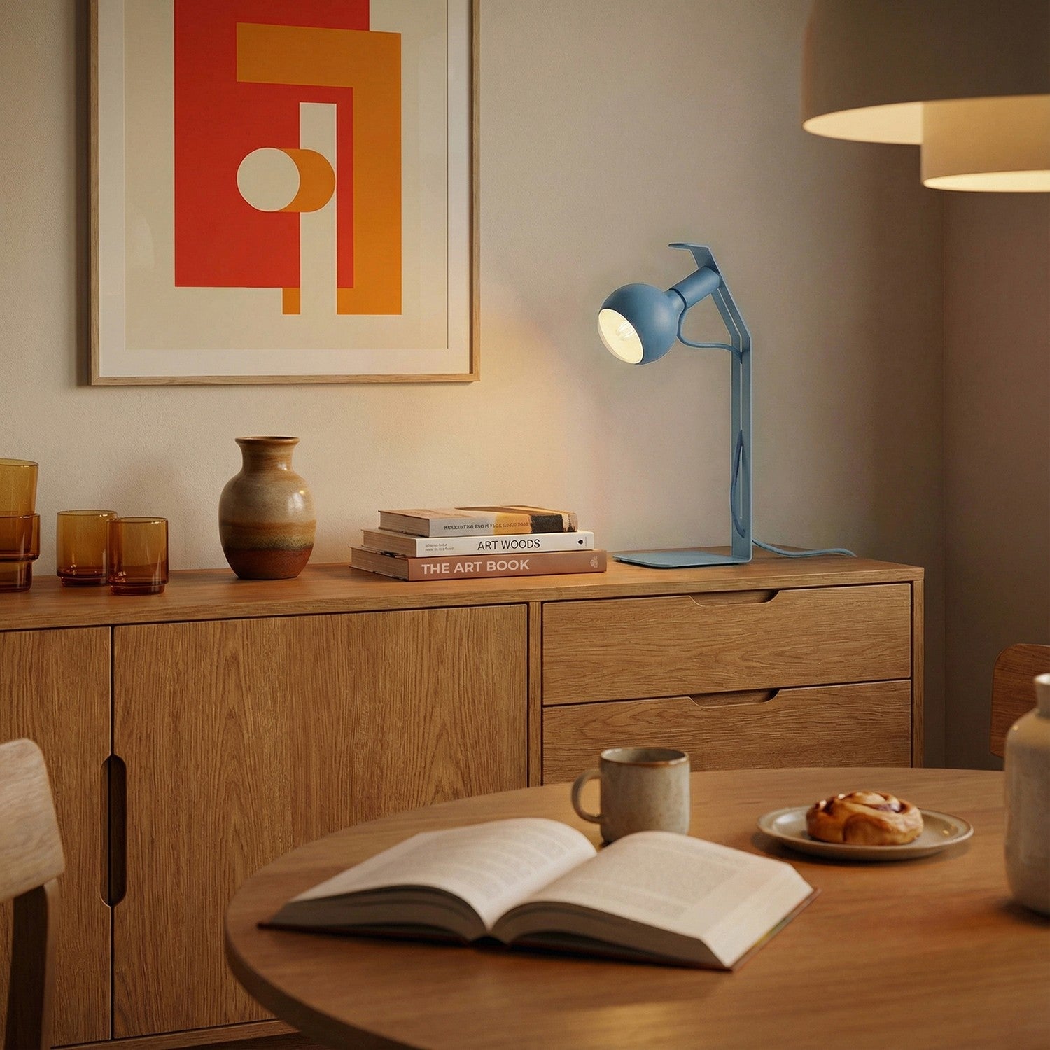 Koso Lucia - Lampada da tavolo - Blu