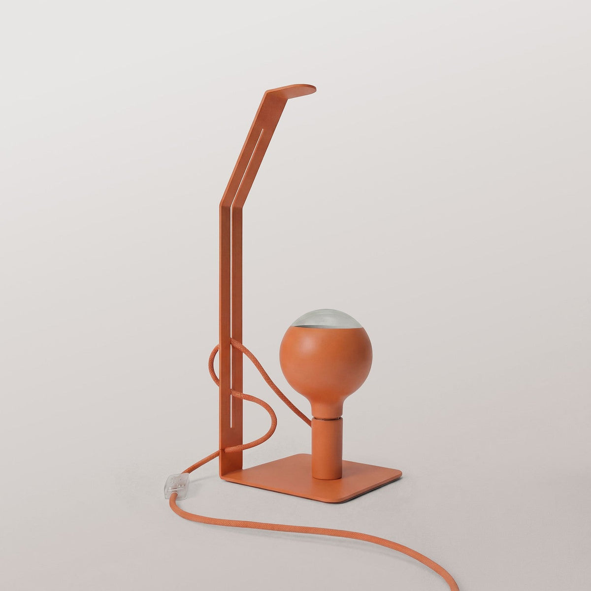 Koso Lucia - Lampada da tavolo con spina UK - Arancione