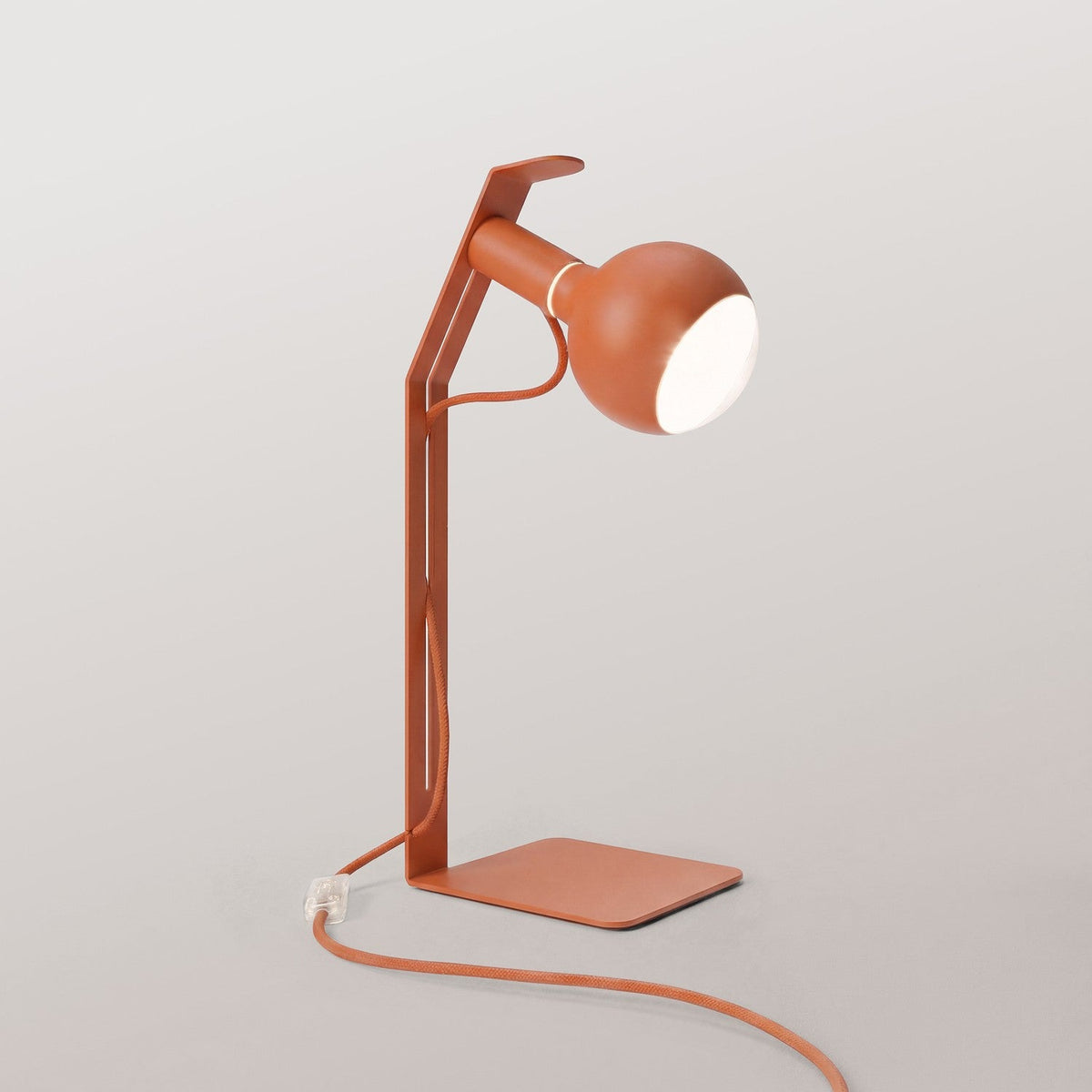 Koso Lucia - Lampada da tavolo con spina UK - Arancione