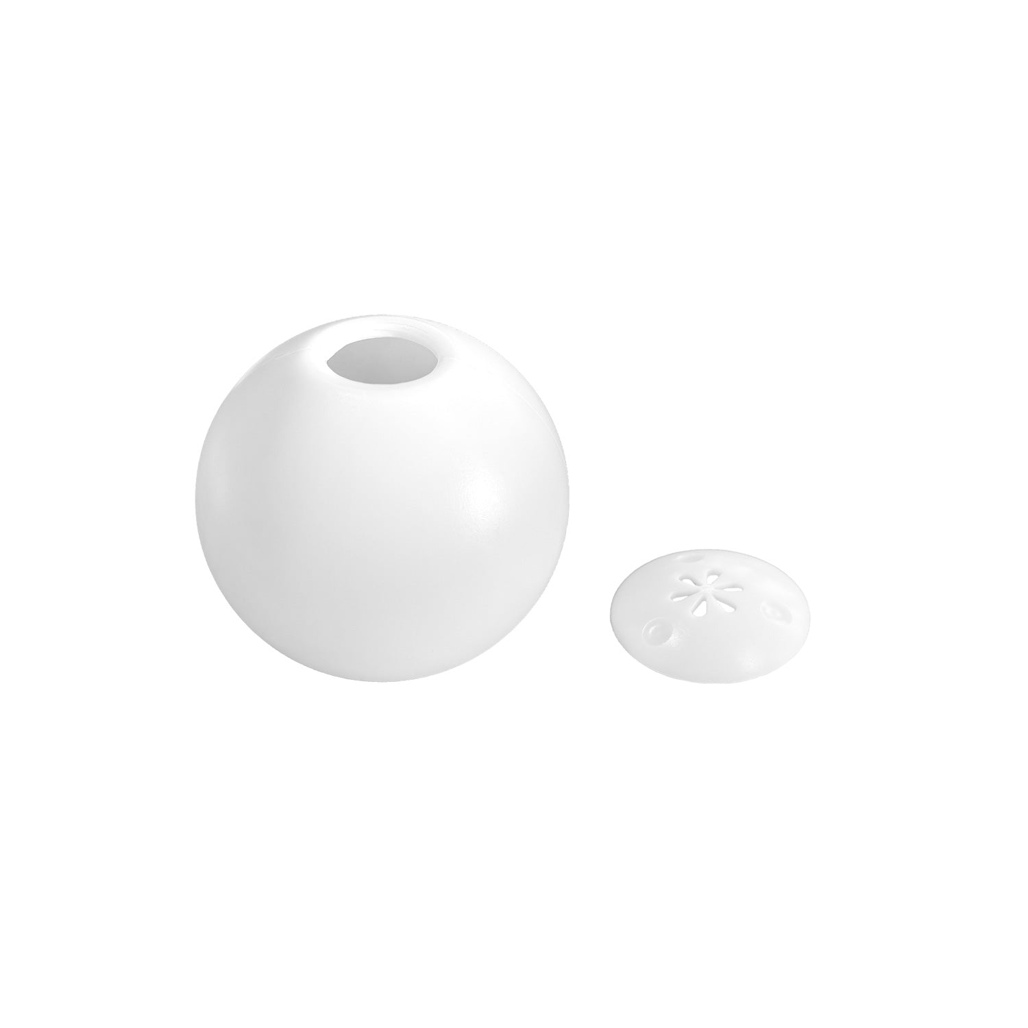 Lampada da esterno Modulair IP65 a 2 cadute con spina UK, paralumi infrangibili Unbreak-a-Ball e cavo SM09