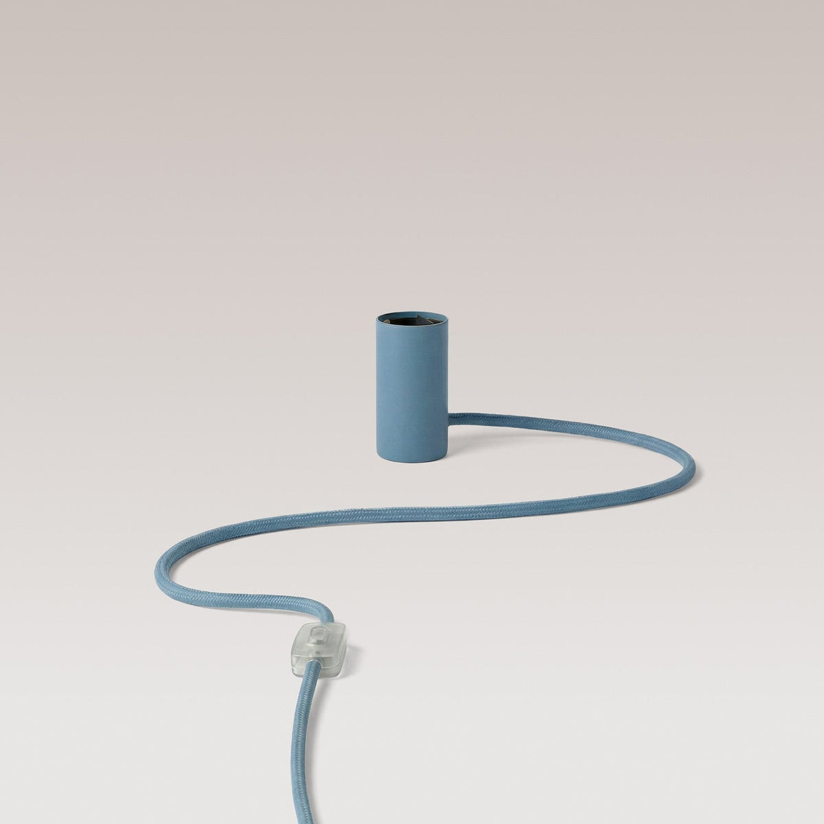 Lampada magnetica plug-in con attacco E27 e spina UK - Blu