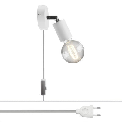 Spostaluce Adjustable joint metal lamp - White