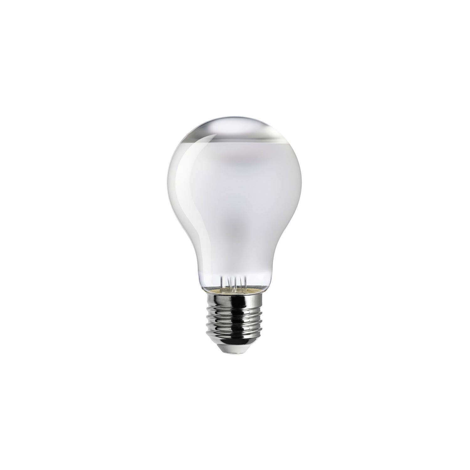 Lampadina LED Half Frosted Lens Goccia A60 7W 806Lm 2700K Dimmerabile - A08