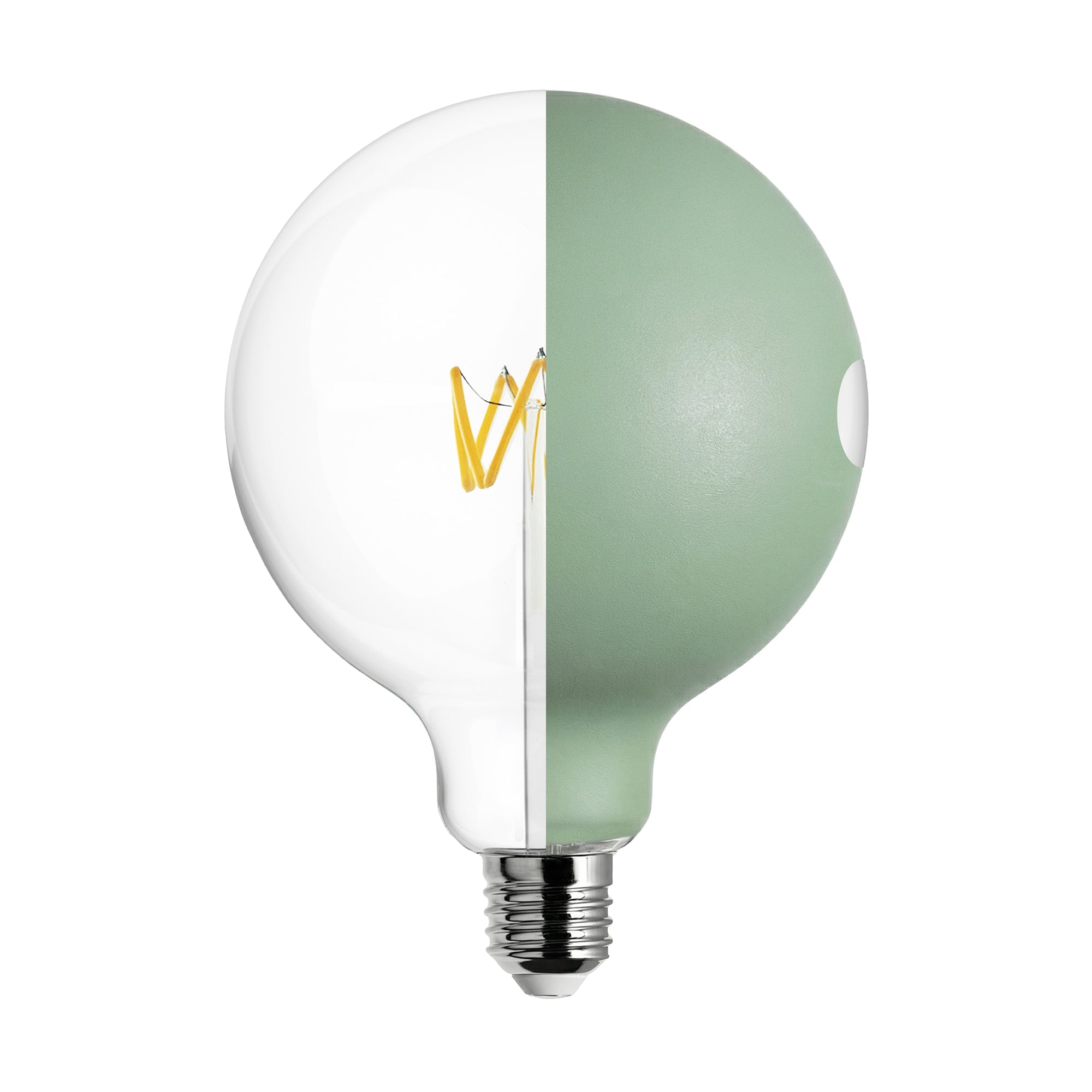 Lampadina LED Talia G125 4,8W 806Lm E27 2700K Dimmerabile - Verde - Creative Cables