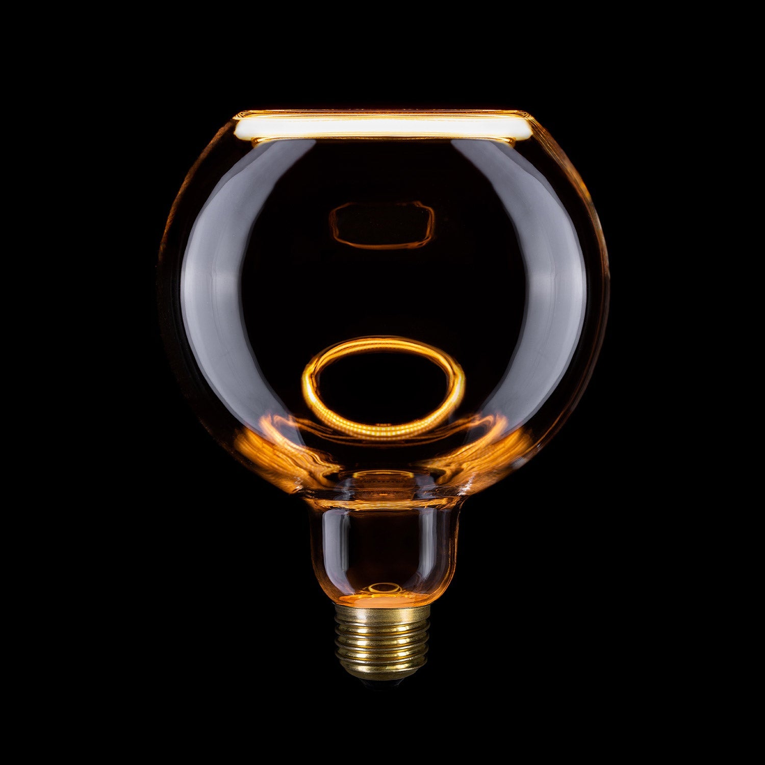 LED Clear Light Bulb Ghost Line CRI 90 G125 4W 300Lm E26 2200K Dimmable - G05