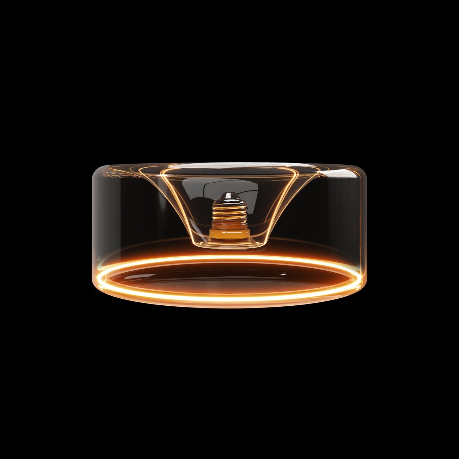 LED Clear Light Bulb Ghost Line CRI 90 Recessed Donut 5,5W 480Lm E26 2200K Dimmable - G02