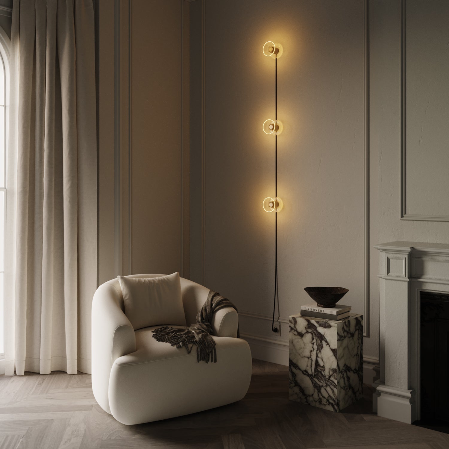 LED Clear Light Bulb Ghost Line CRI 90 Recessed Mini Donut 5,5W 450Lm E26 2200K Dimmable - G03