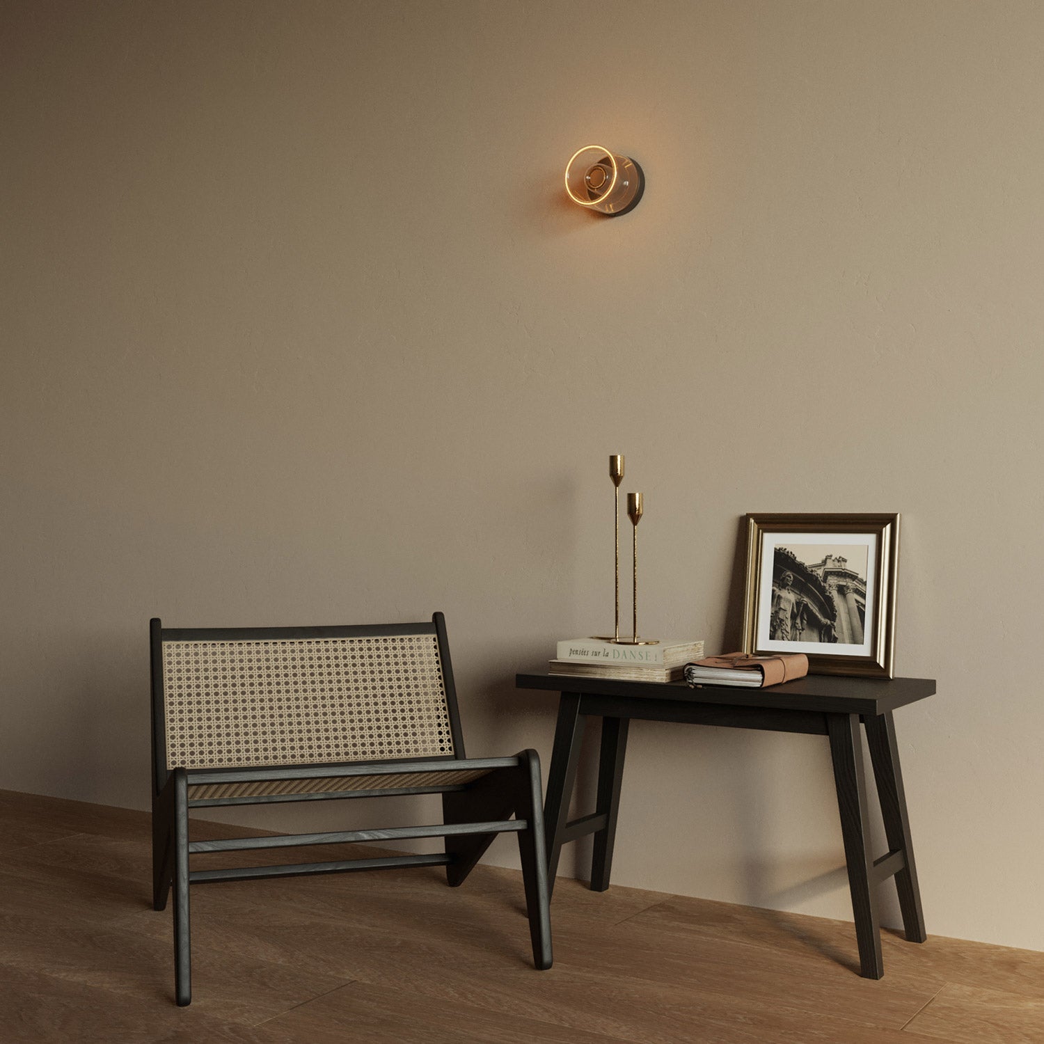 LED Clear Light Bulb Ghost Line CRI 90 Recessed Mini Donut 5,5W 450Lm E26 2200K Dimmable - G03