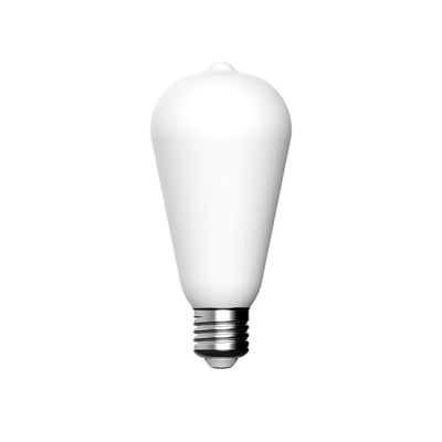 Bombilla LED efecto porcelana CRI 95 ST19 8,8W 600 lm E26 120V 2700K regulable - P02