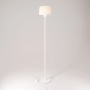 MAG-Y floor lamp with Athena fabric shade - Matt white
