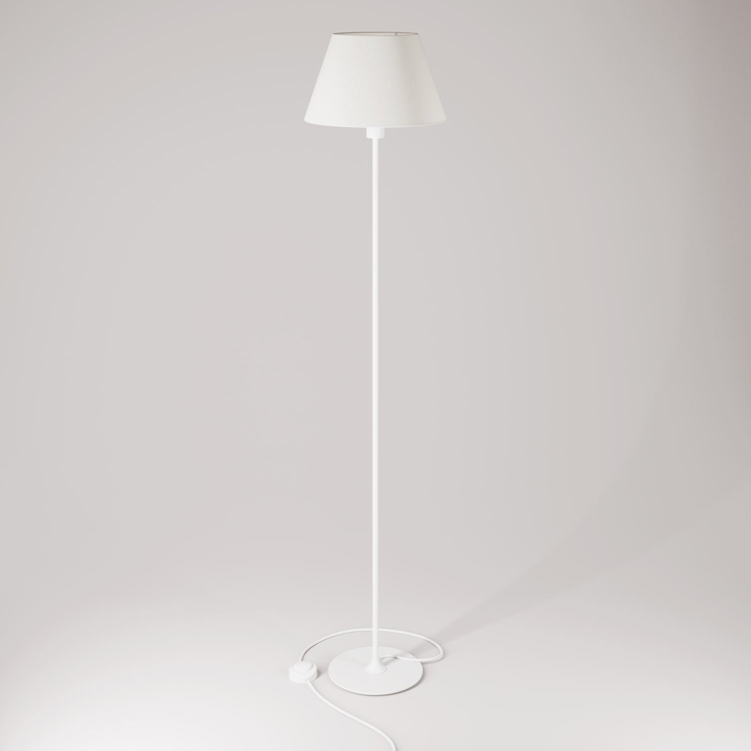 MAG-Y floor lamp with Impero M shade - Matt white