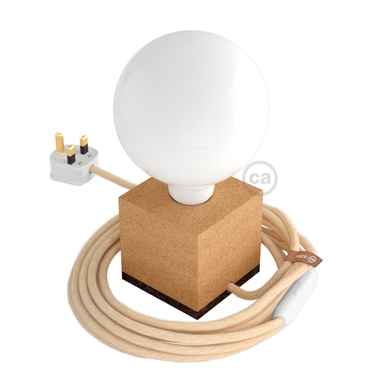 MoCo Posaluce Cubetto in sughero naturale e spina UK - Sughero naturale