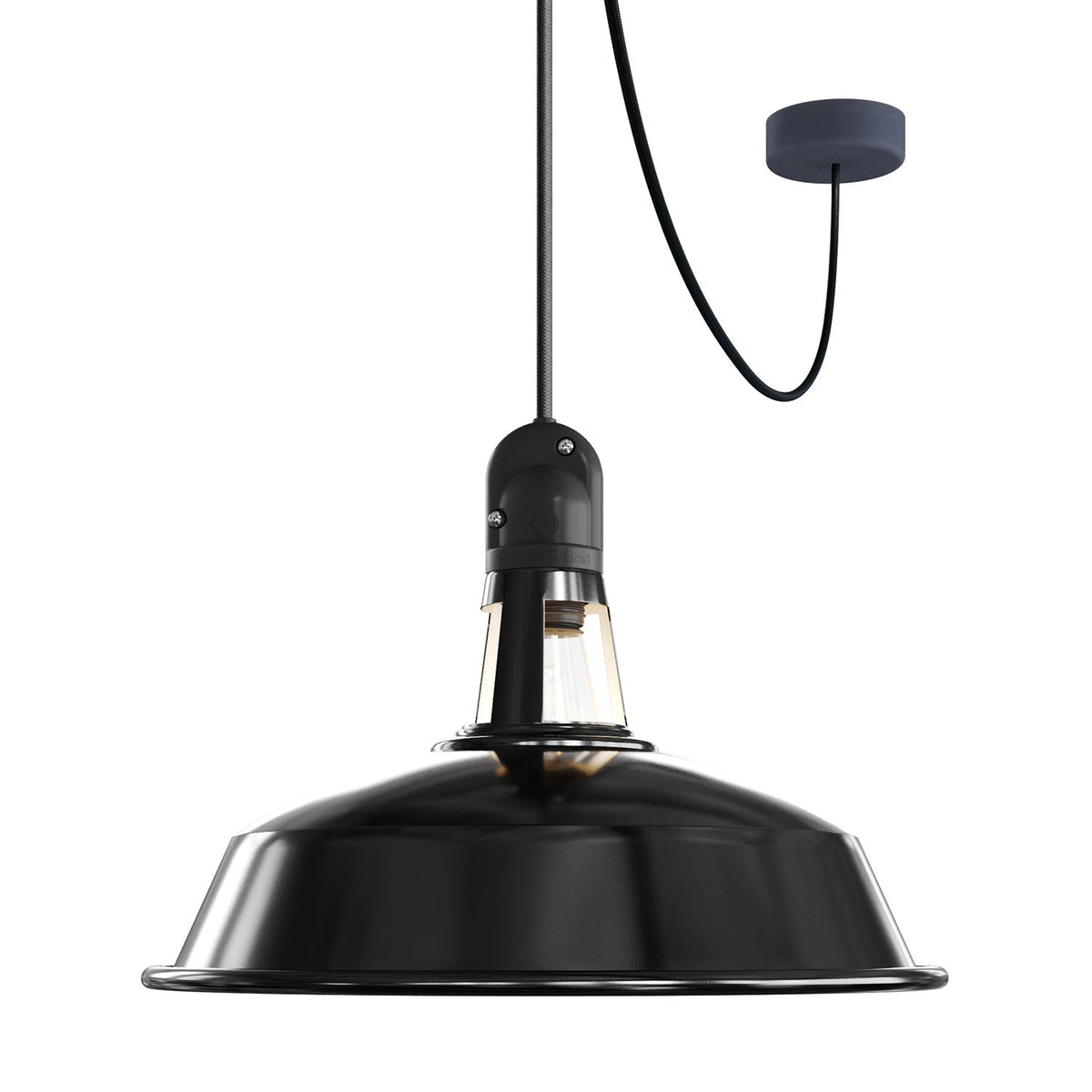 Modulair Lamp with outdoor lampshade IP65 waterproof - Black – Creative ...