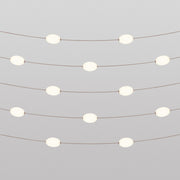Outdoor 12-Light String Light for wet locations Desert Brown, Power supply with US plug - Marina12