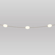 Outdoor 3-Light String Light for wet locations Desert Brown, Power supply with US plug - Marina3