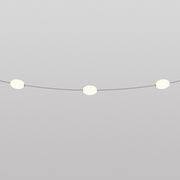 Outdoor 3-Light String Light for wet locations Gray, Power supply with US plug - Marina3