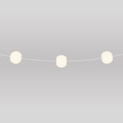 Outdoor 3-Light String Light for wet locations White Sand, Power supply with US plug - Marina3 Cherry