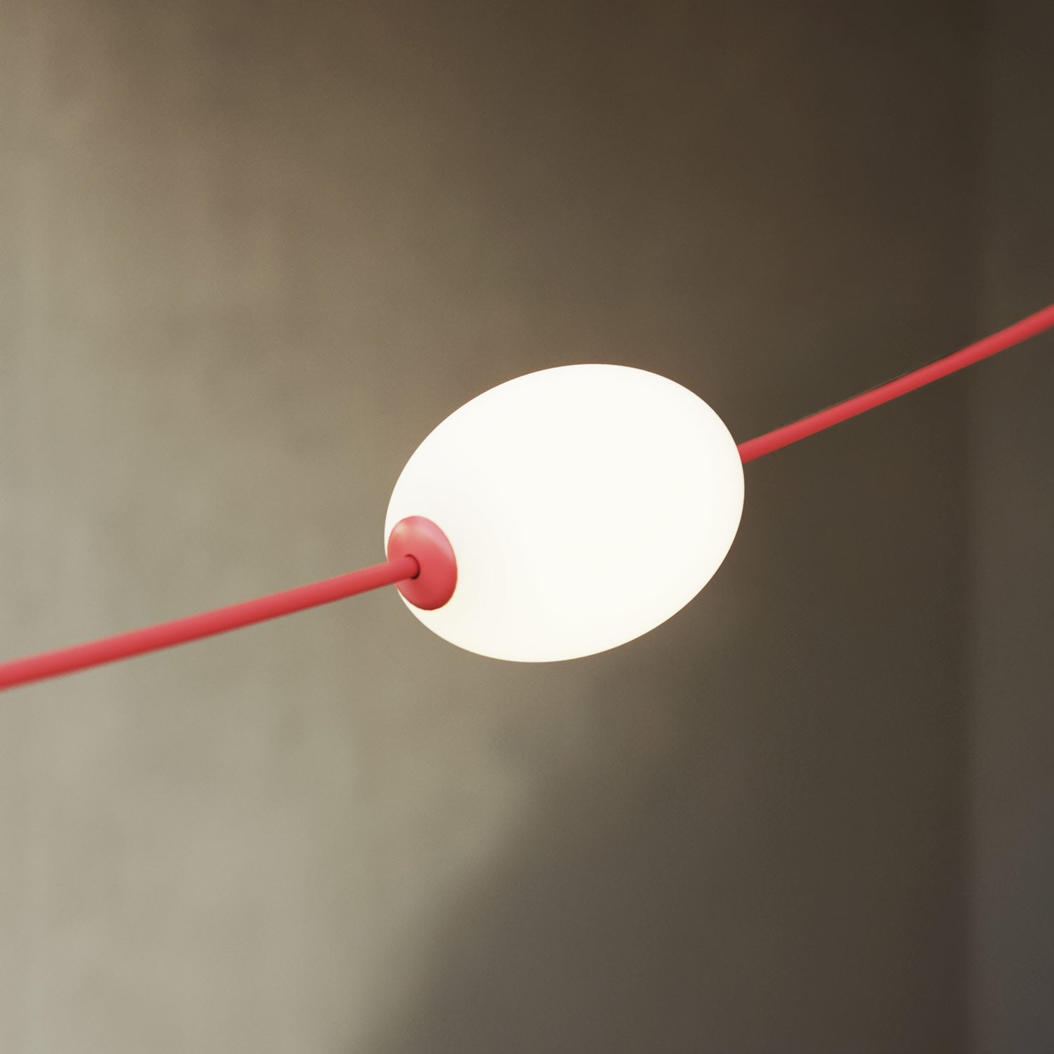 Outdoor 3-Light String Light fro wet locations Starfish Red, Power supply with US plug - Marina3