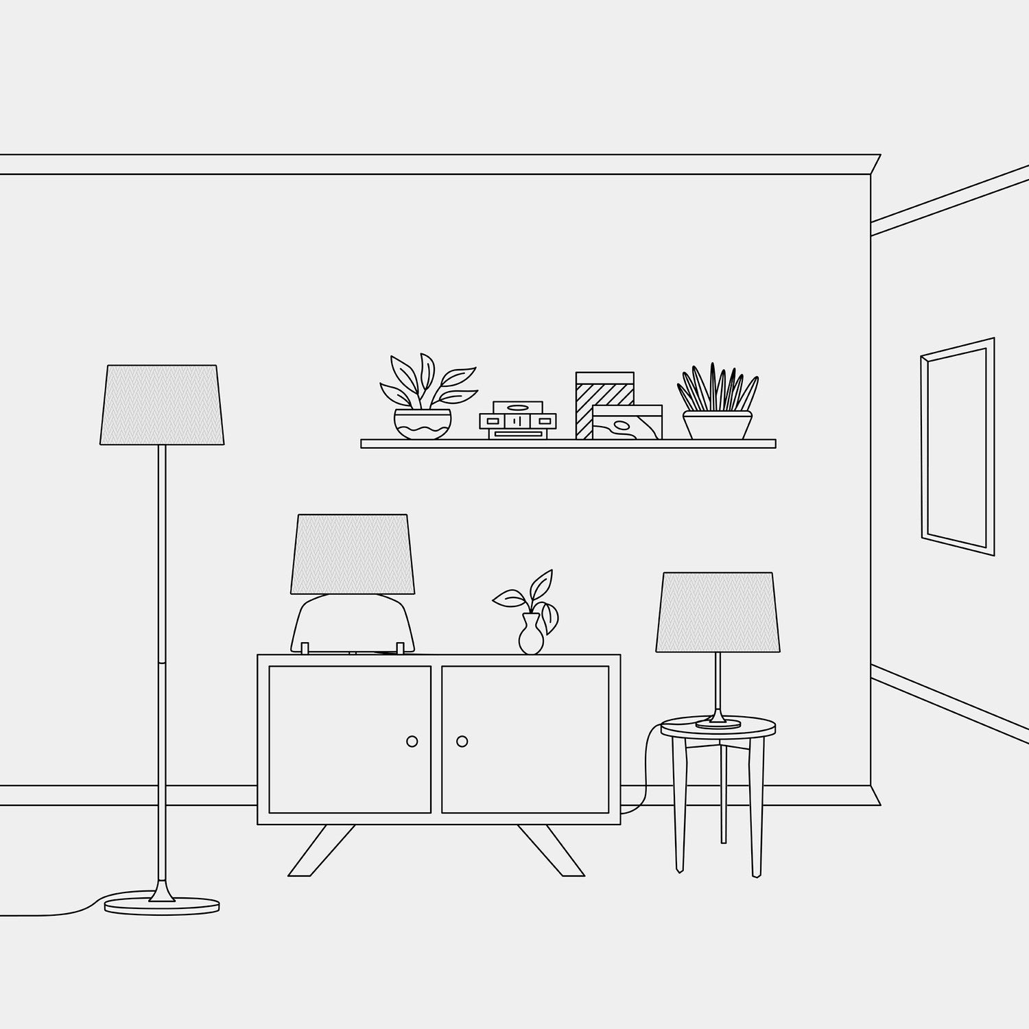 Paralume Athena con attacco E27 per lampada da tavolo o da terra - Made in Italy - Arenal Sabbia