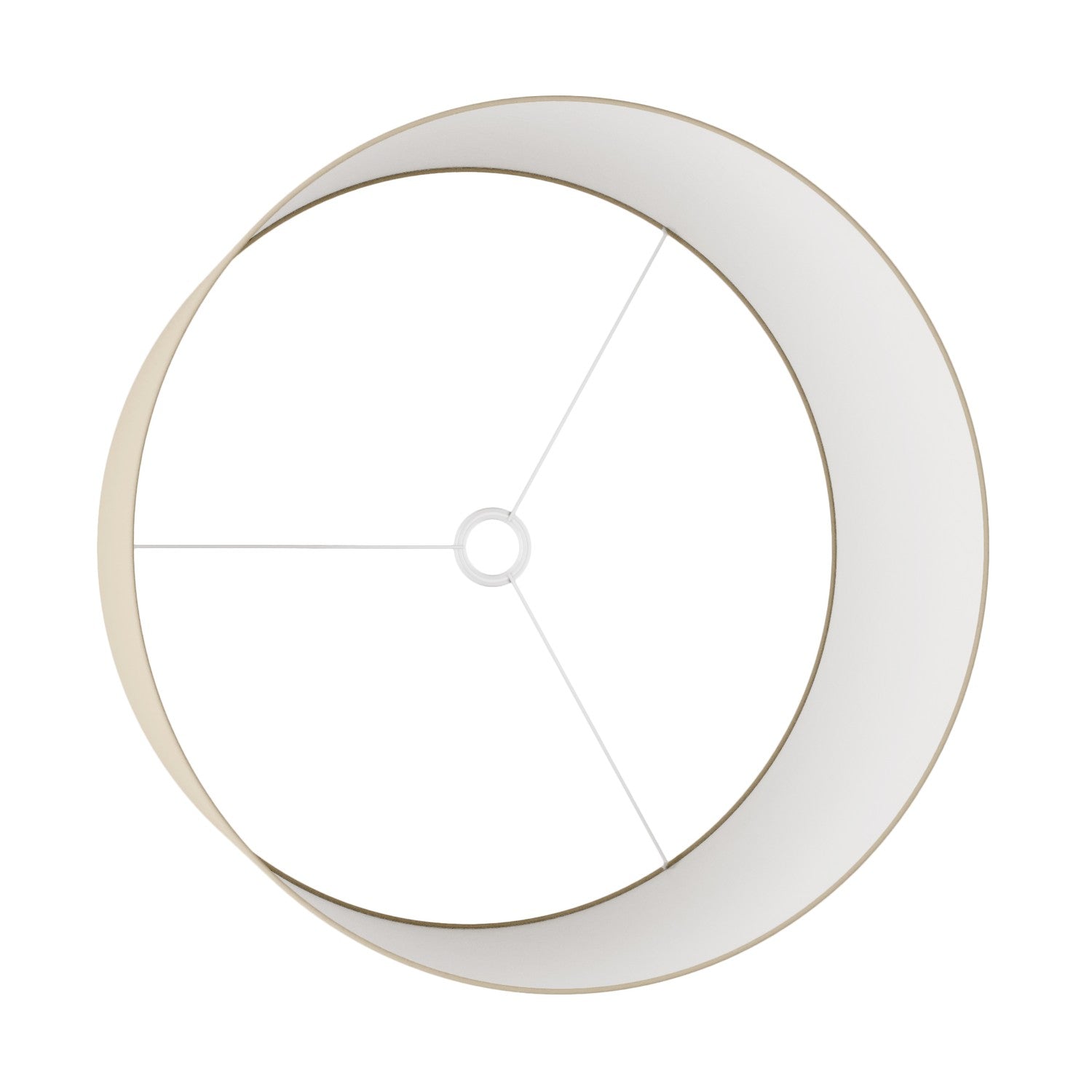 Paralume Cilindro XXL in tessuto con attacco E27 - Made in Italy - Arenal Tortora