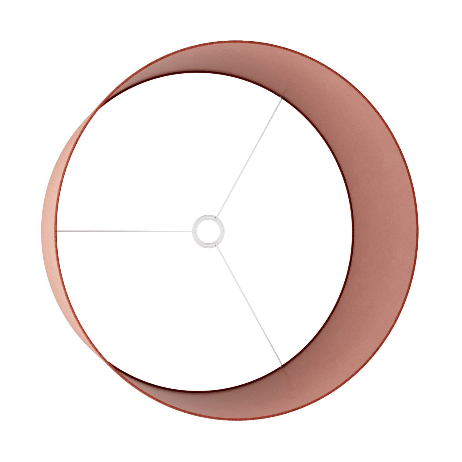 Paralume Cilindro XXL in tessuto con attacco E27 - Made in Italy - Lana Aragosta