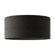 Paralume Cilindro XXL in tessuto con attacco E27 - Made in Italy - Lana Grigio Scuro