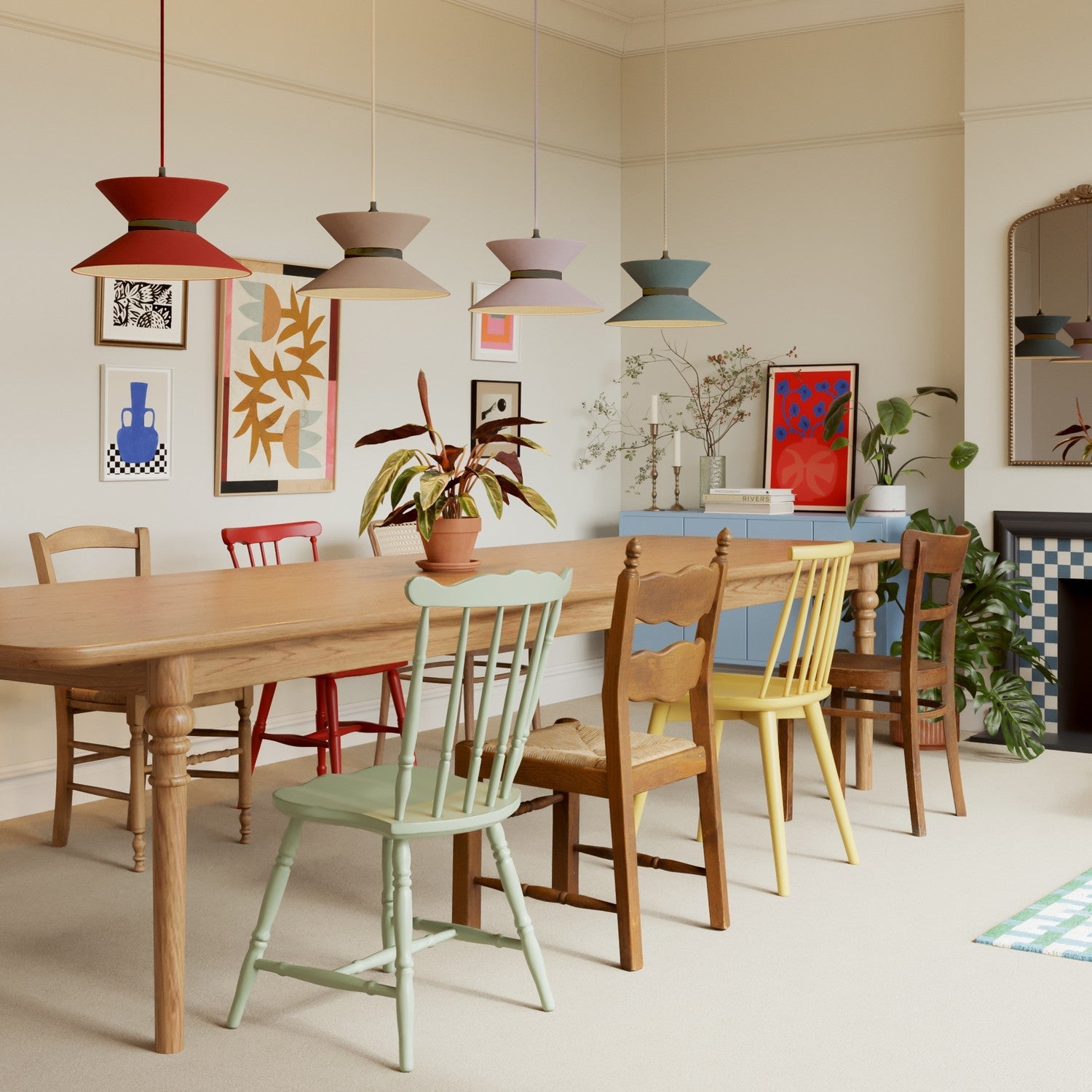 Paralume in tessuto Clessidra Teletta verde dubbio - Made in Italy Teletta antracite