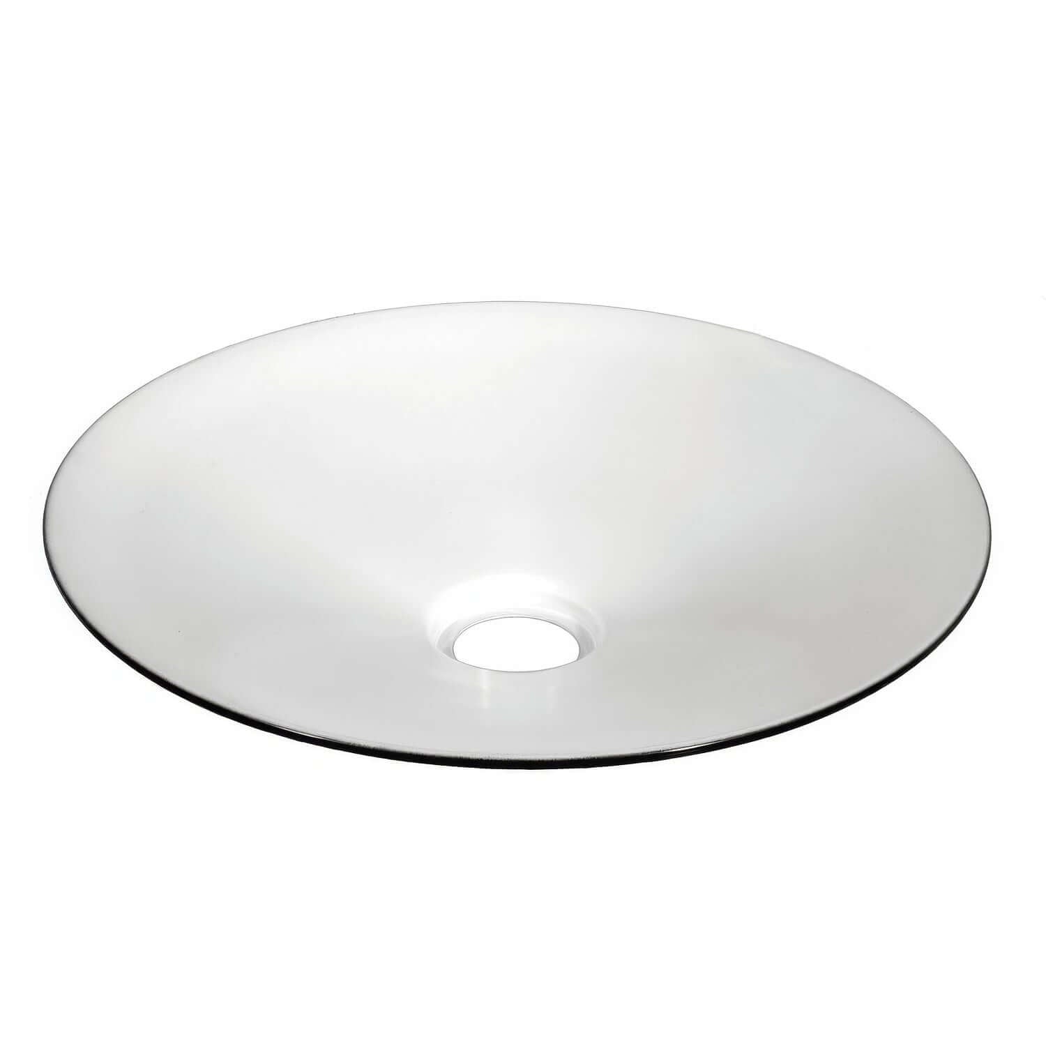 Paralume Swing in metallo smaltato con attacco E27 - Nero