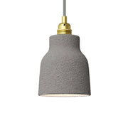 Paralume Vaso in ceramica, collezione Materia - Made in Italy - Effetto cemento - Creative Cables