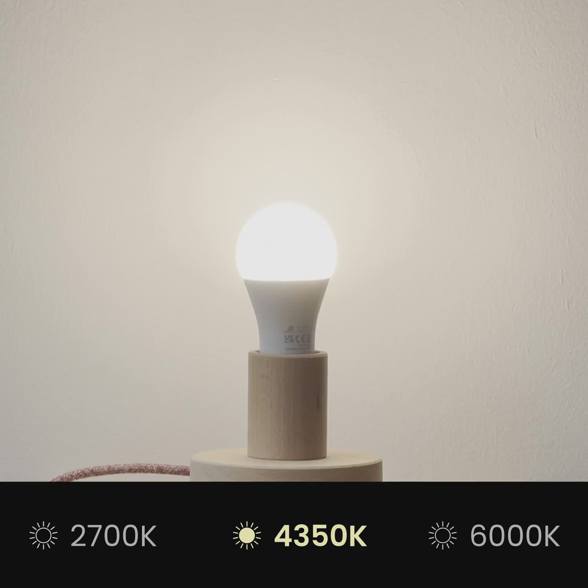 Load video: Impero S Lampshade with E27 fitting for table lamp or wall sconce - Made in Italy - Blue Wool