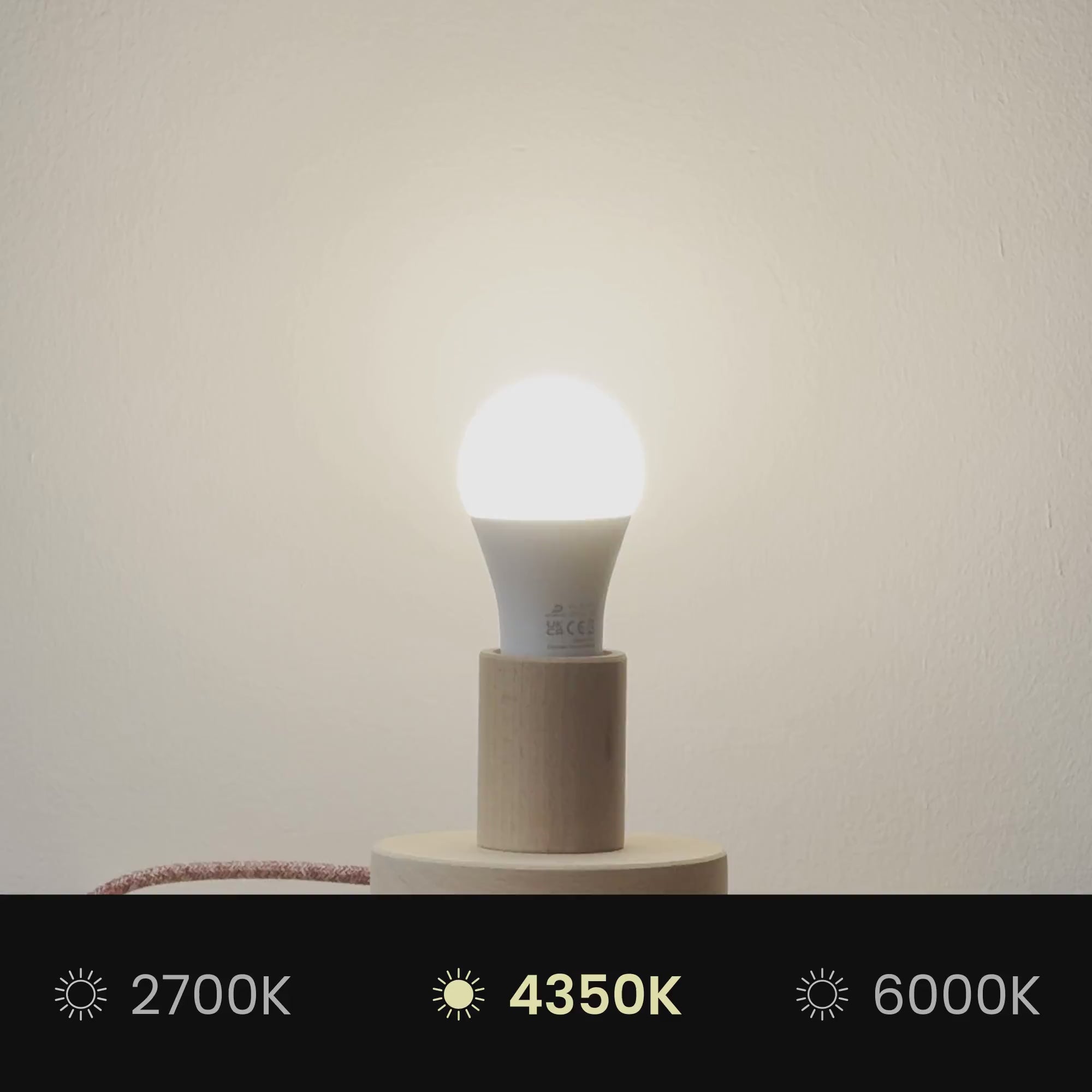 Load video: Ventola wall light with fabric lampshade Teletta red - Made in Italy