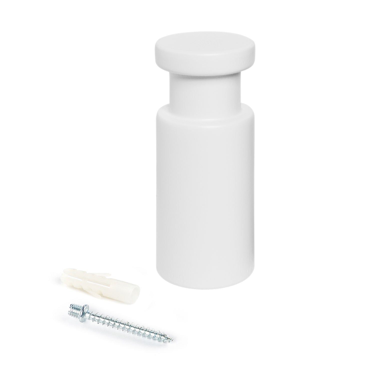 Rolé, passacavo in legno, fissaggio a parete per lampada a sospensione - Bianco