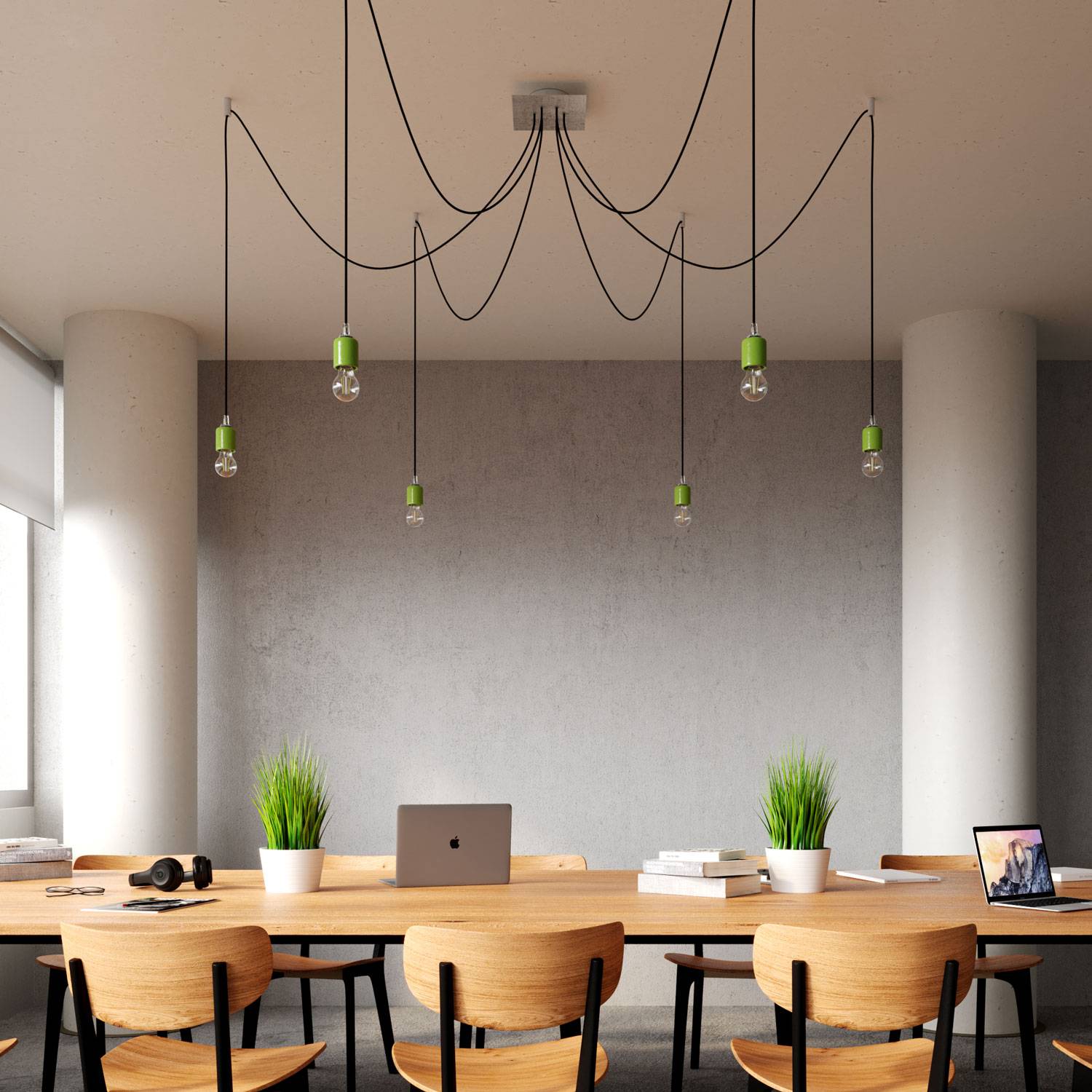 Rosone Rose-One quadrato, 200 mm con 6 fori e 4 fori laterali - Marmo Carrara Bianco