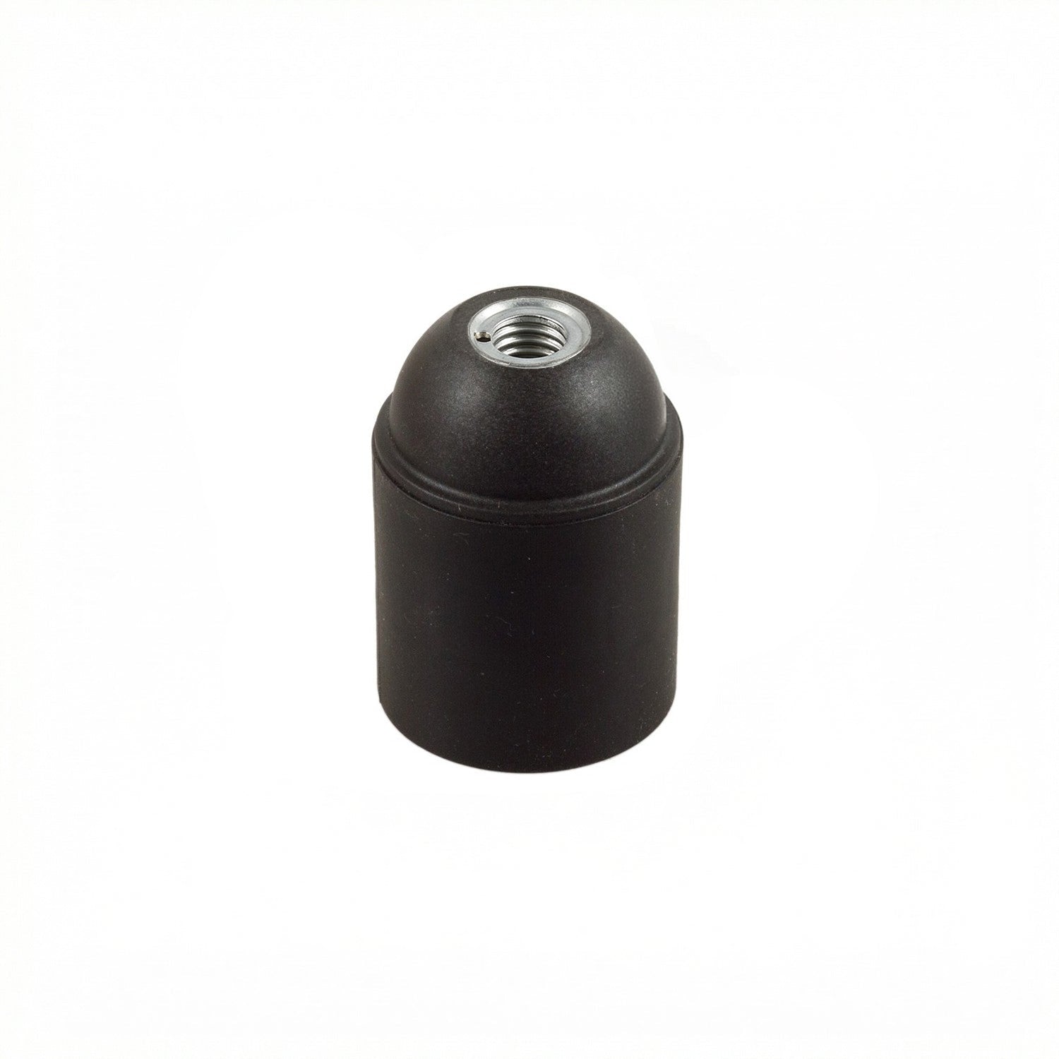 Smooth Sided Thermoplastic E26 light bulb socket kit - Black