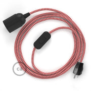 SnakeBis - Wiring with socket and Zig-Zag fabric cable - RZ09