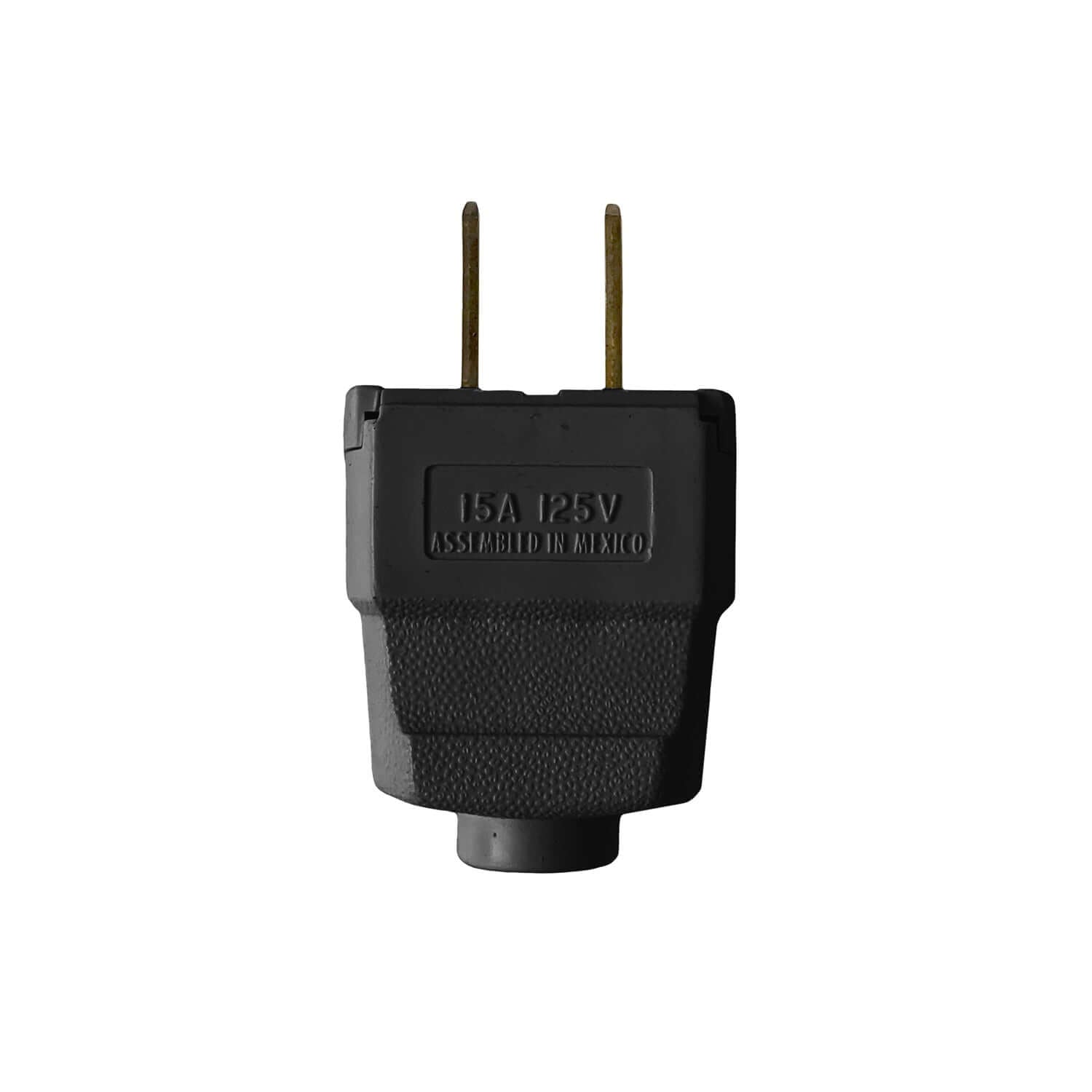 Spina americana a 2 poli - omologata UL - Nero - Creative Cables